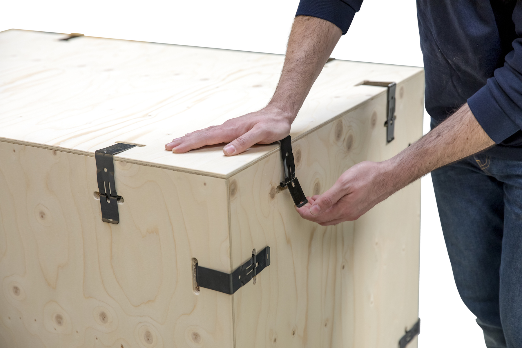 Clip-Lok Wood Crates